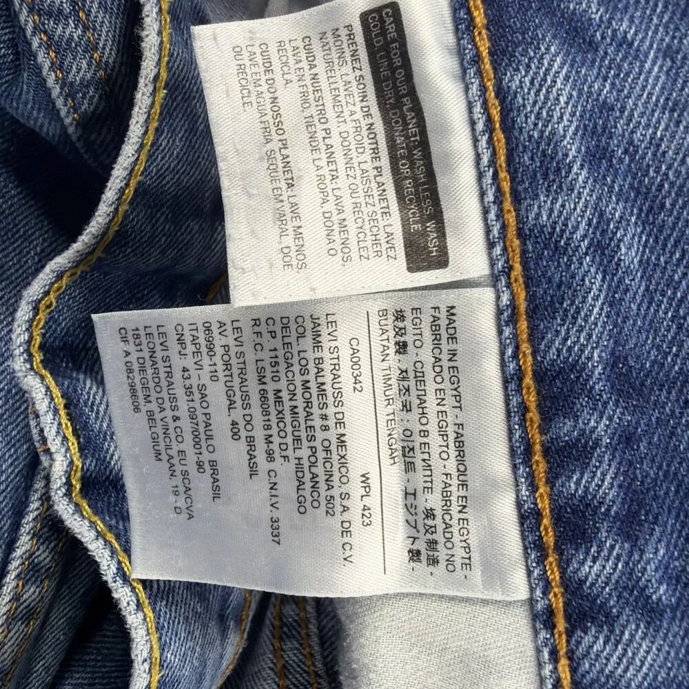 Lot of 3 Levi's 505 Jeans Blue Men's Size 40x30